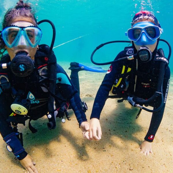 bautizo de buceo en Barcelona